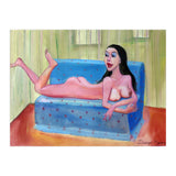 Chica En El Sofa (Print Only) thumbnail