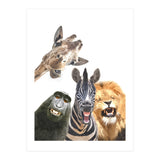 Jungle Animal Friends (Print Only) thumbnail