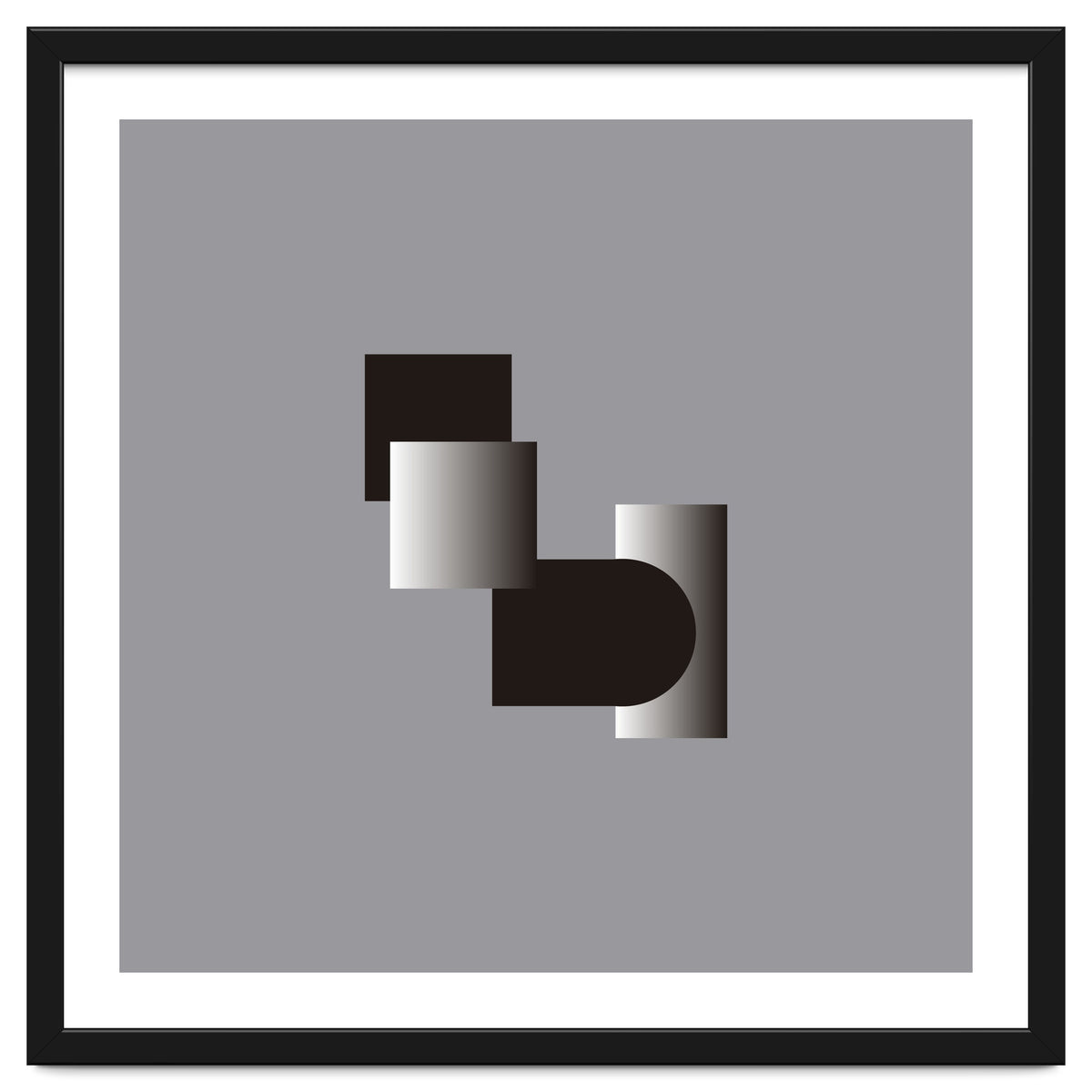 Abstract modern BW30