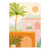 Tropical Mountain Village (Print Only) thumbnail