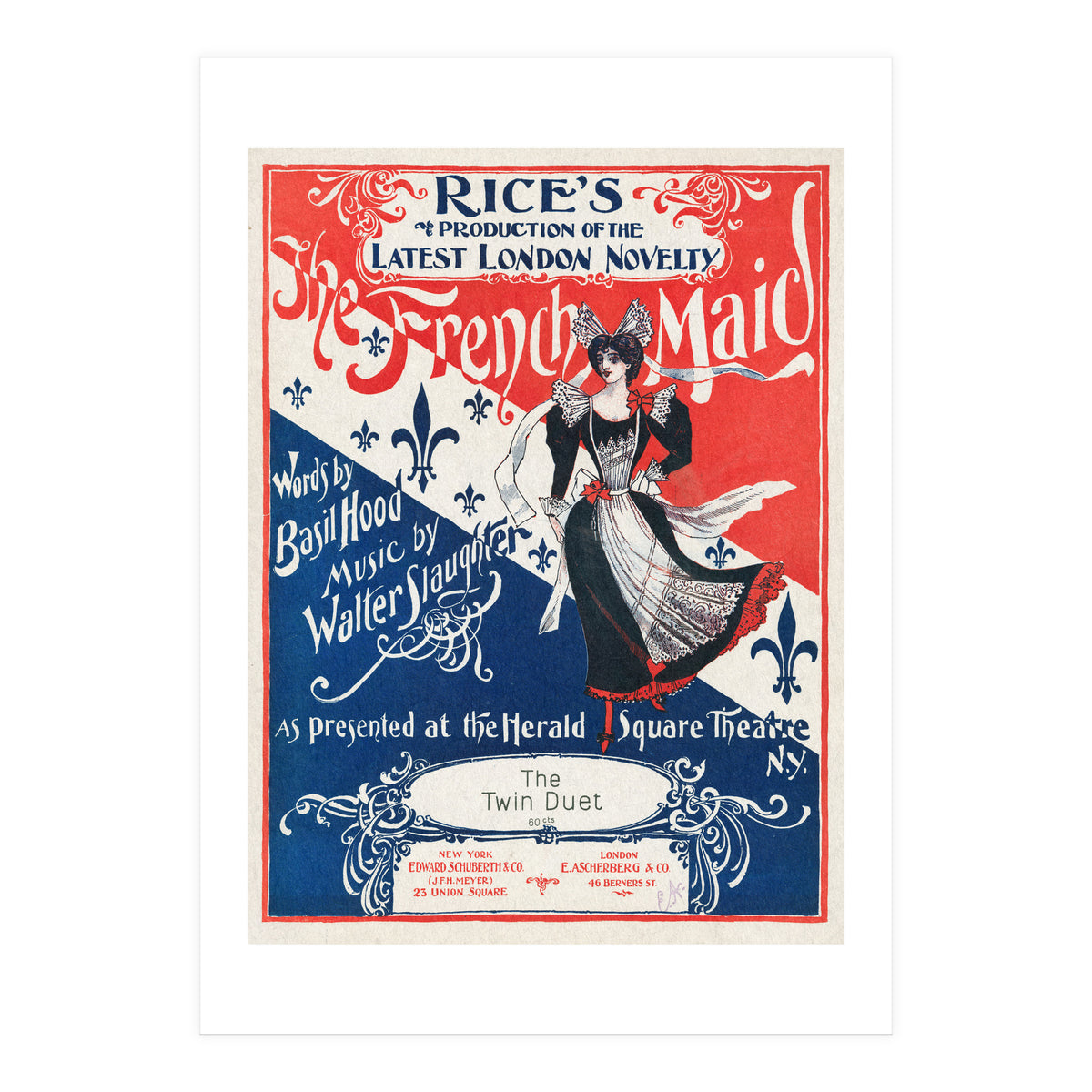 The French Maid - Production Advertisement (Print Only)