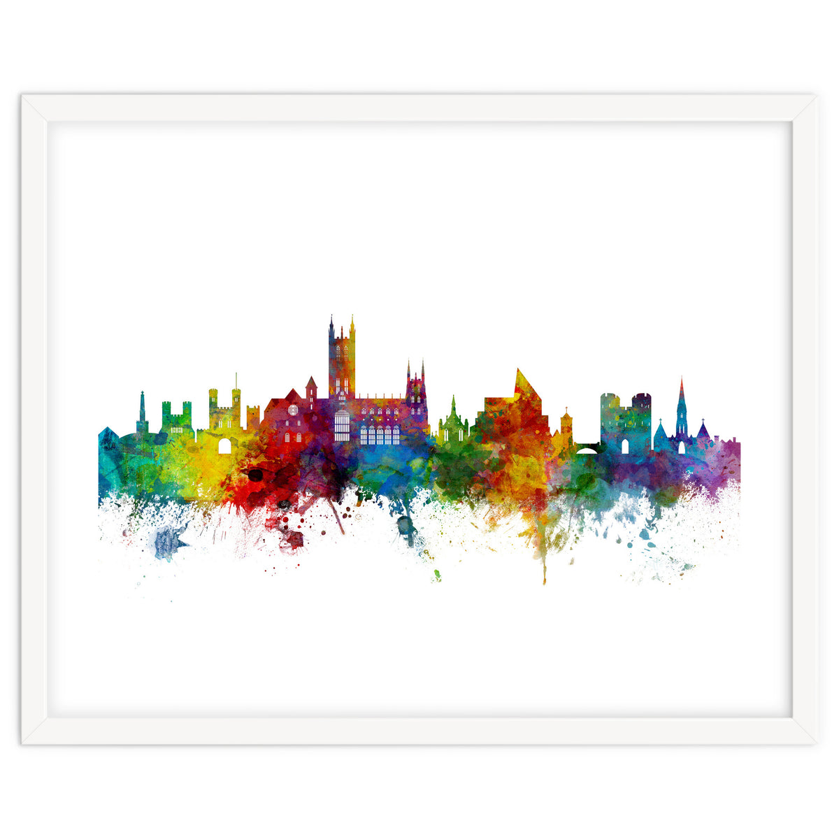 Canterbury England Skyline