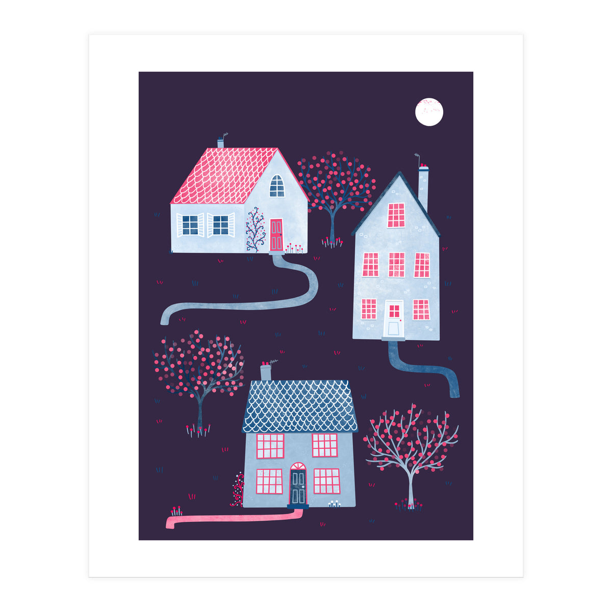 Spring In Townsville at Night (Print Only)