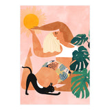 Tropical Yoga (Print Only) thumbnail