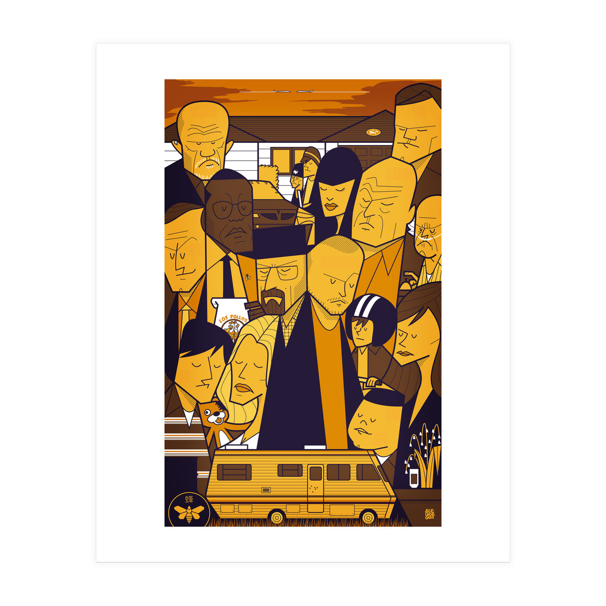 Breaking Bad Yellow (Print Only)