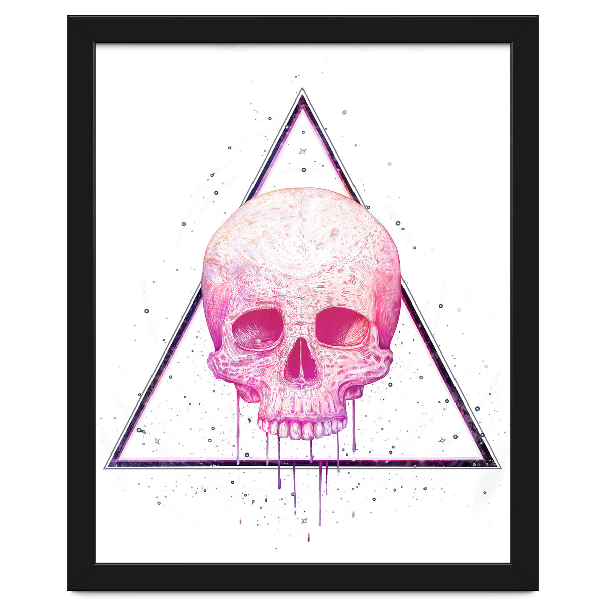 Skull In Triangle