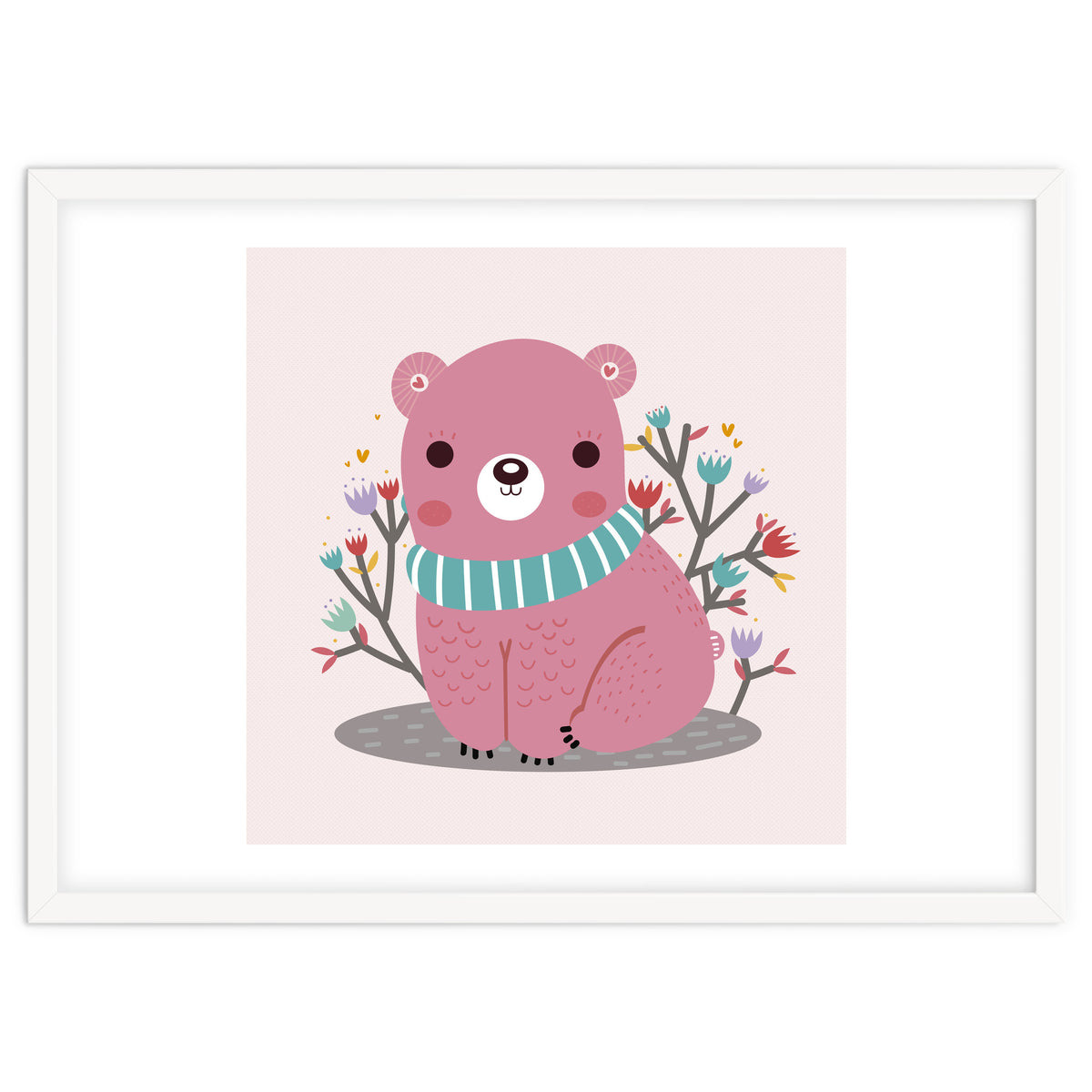 Pink bear