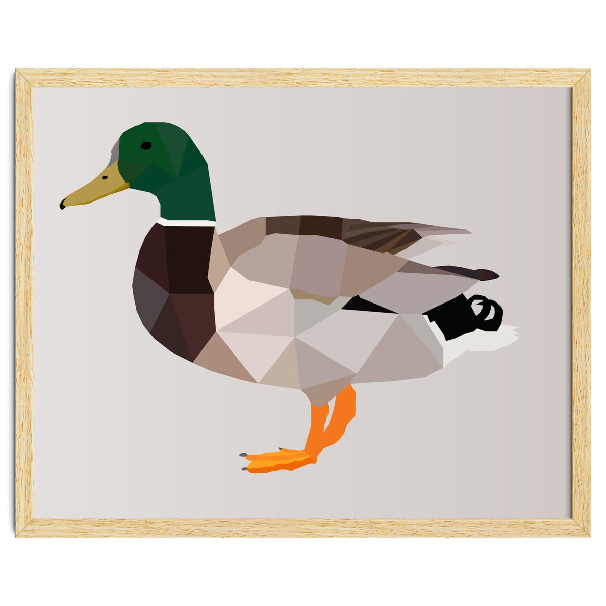 Duck Low Poly Art