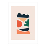 Colorful Nordic Abstract Shapes (Print Only) thumbnail