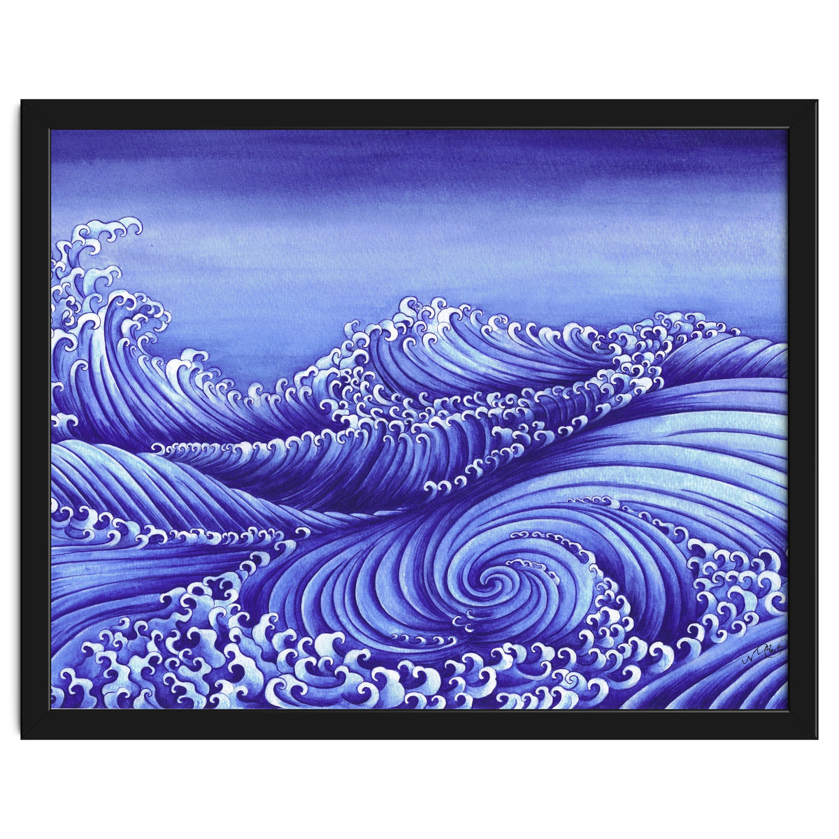 Turbulent Water Triptych part 1