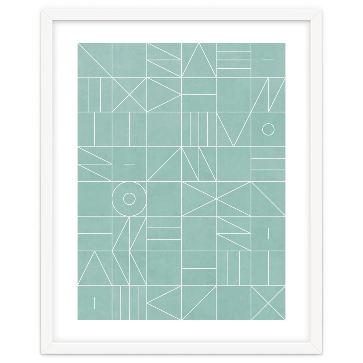 My Favorite Geometric Patterns No.7 - Light Blue
