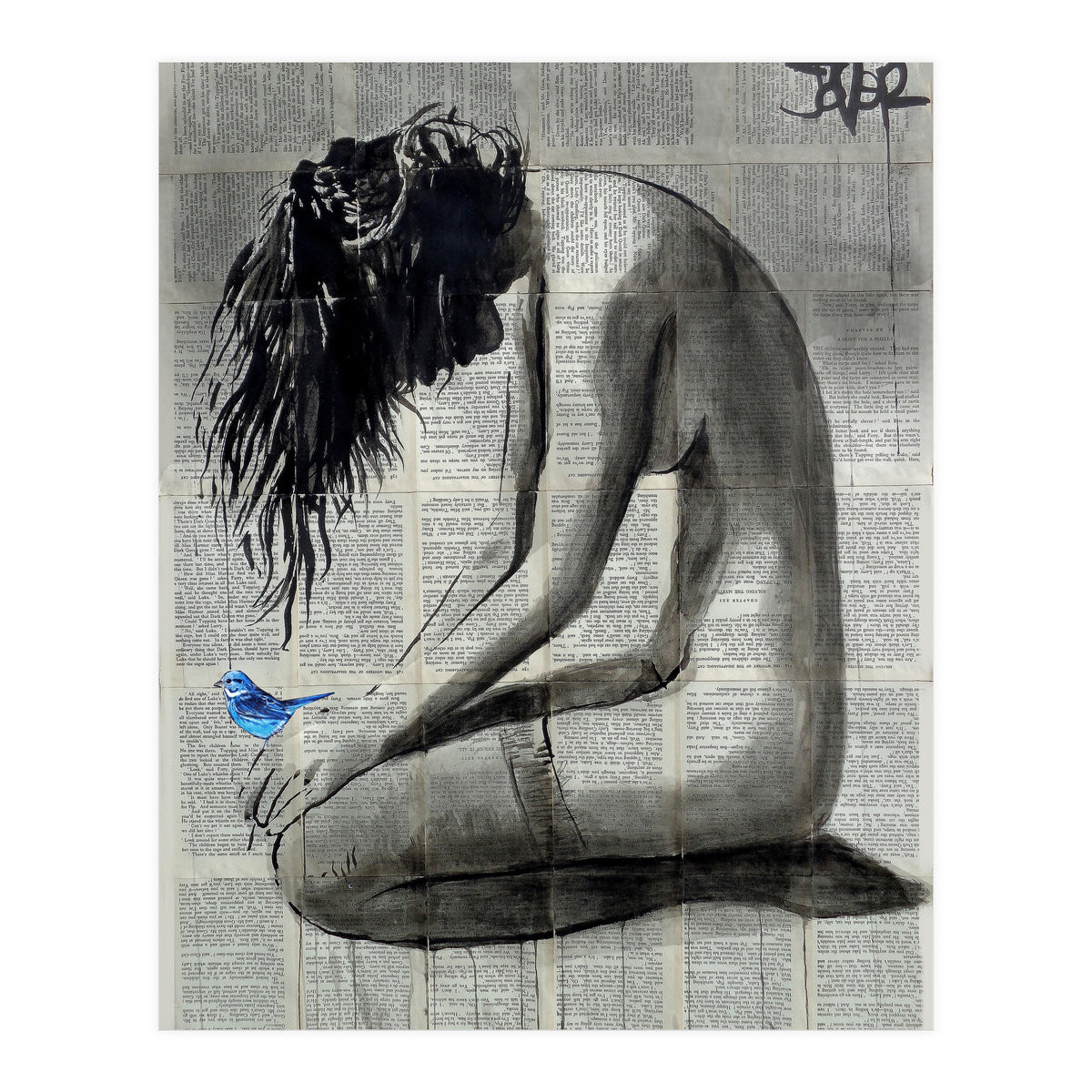 A Little Blue (Print Only)