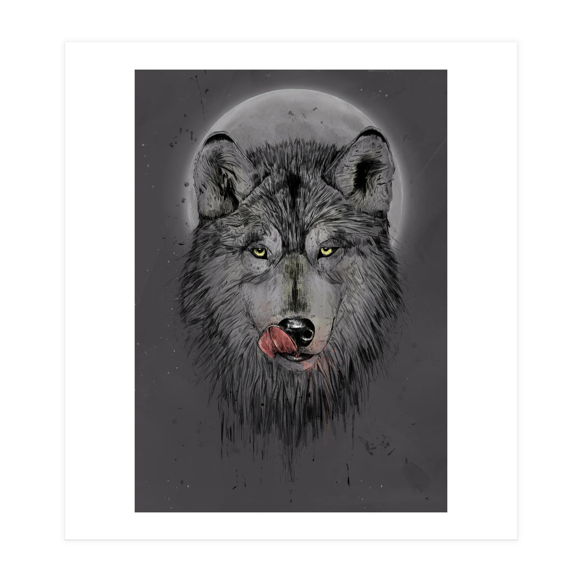 Dinner Time Dark Version (Print Only)