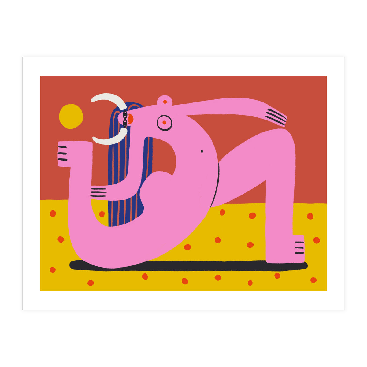 Work Hard Self Care Hard Taurus (Print Only)