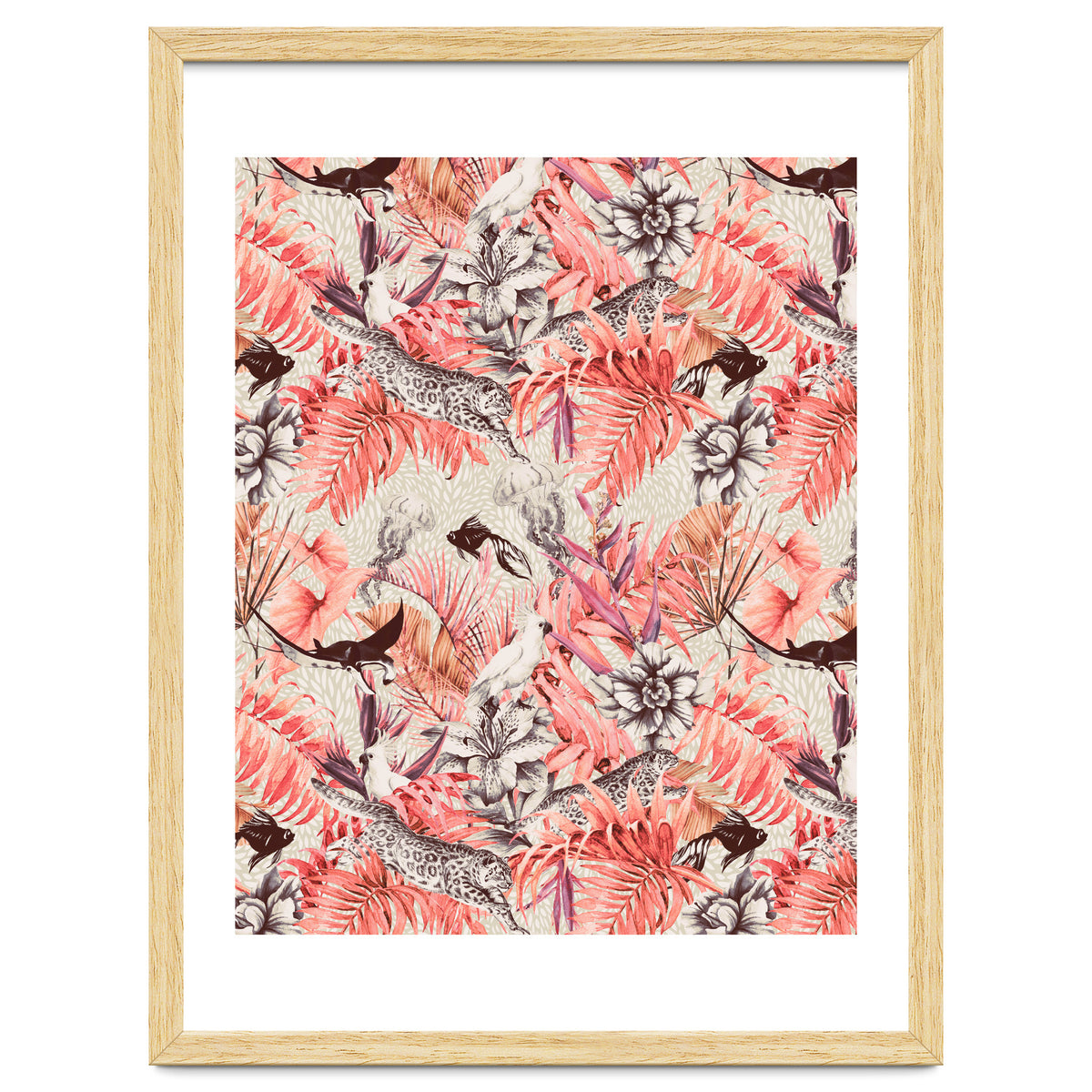 Tropical paradise pink