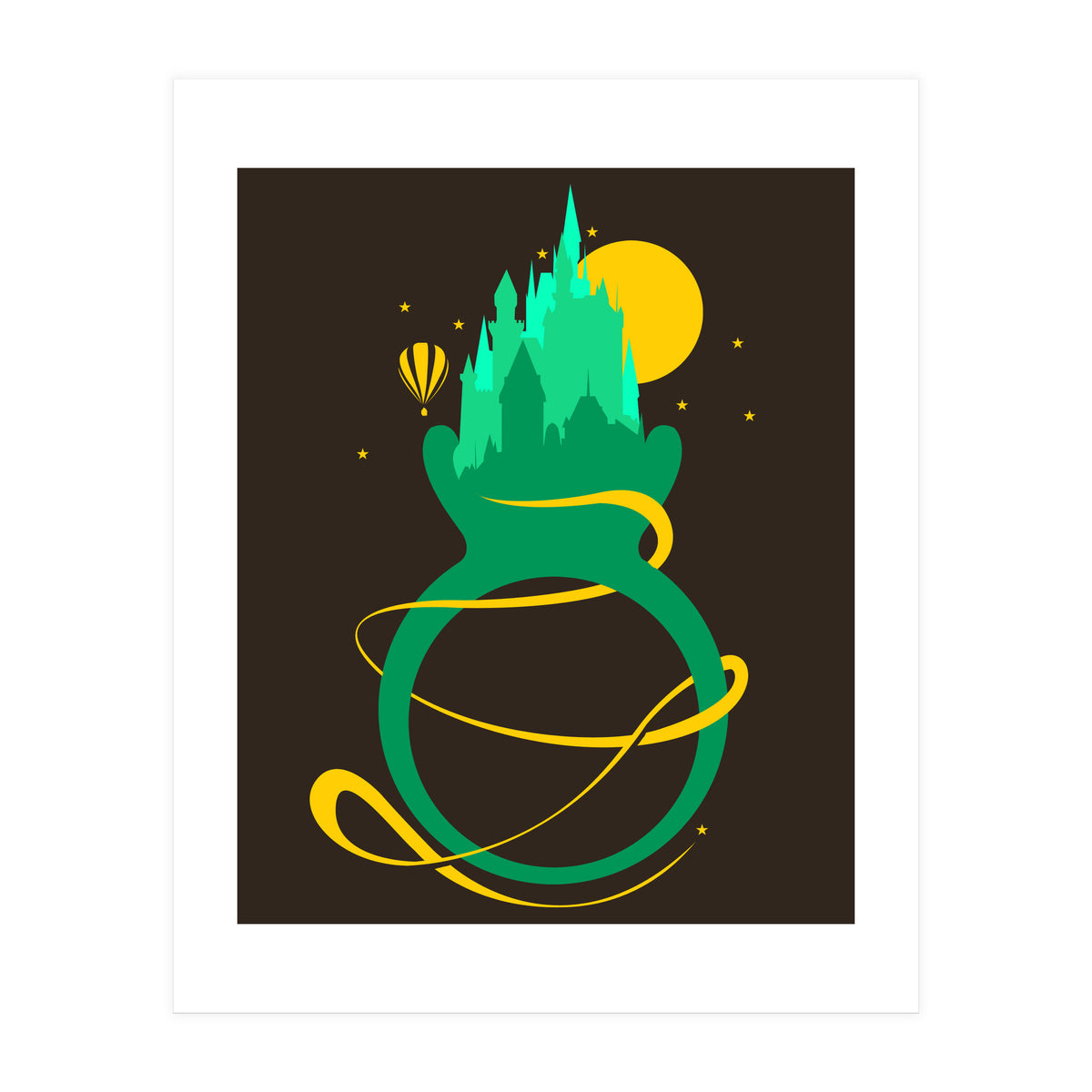 Emerald Ring (Print Only)
