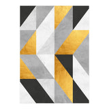 Gray and Gold Composition I (Print Only) thumbnail