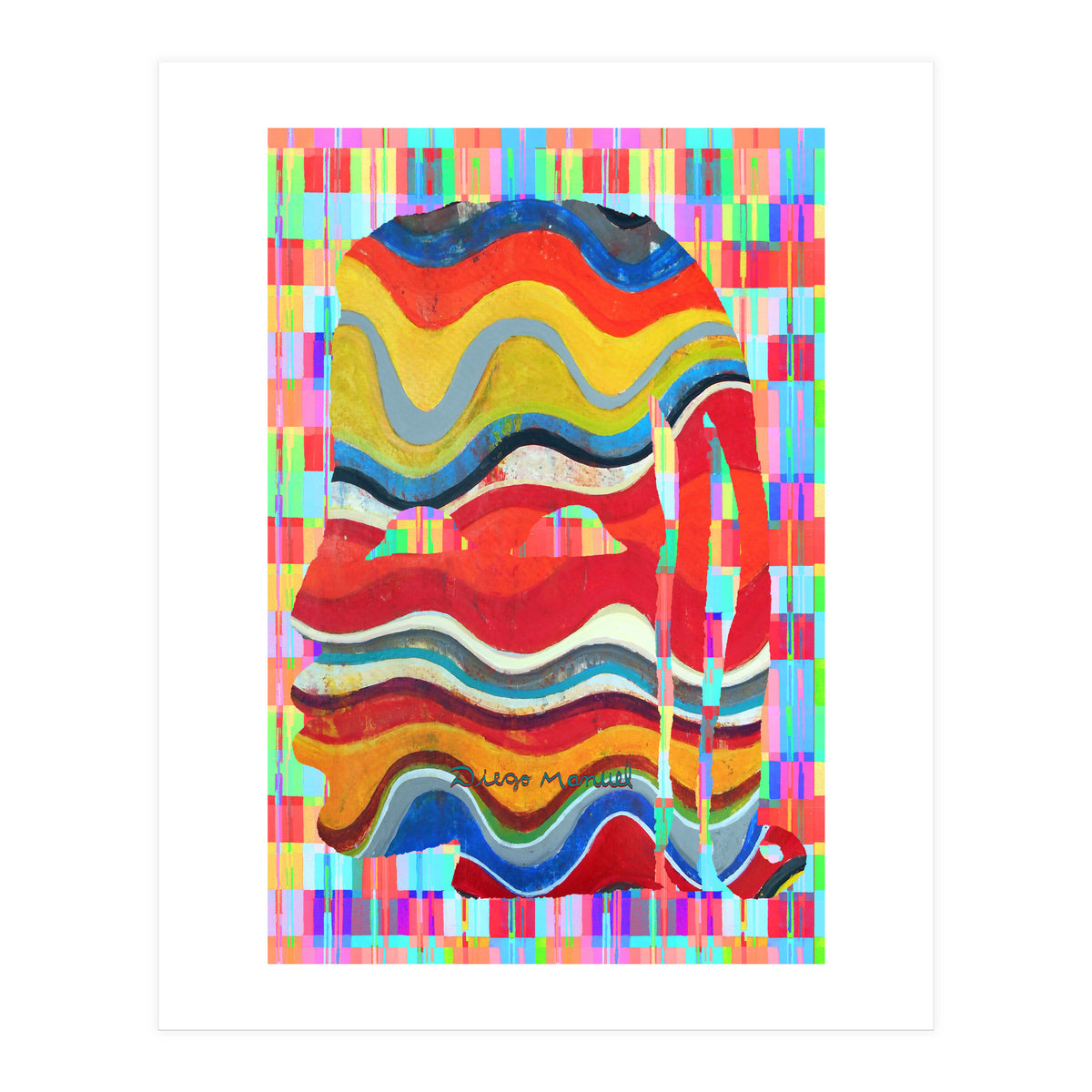 Abstracto Pop Nuevo B Nuevo 11 (Print Only)