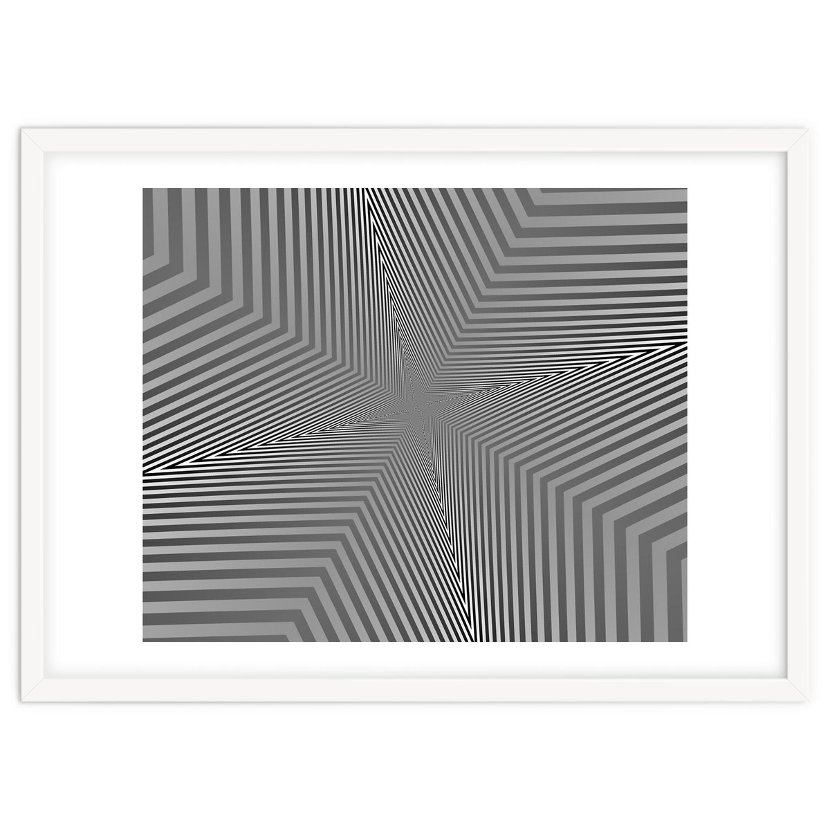 Abstract Triangle Pattern Geometric