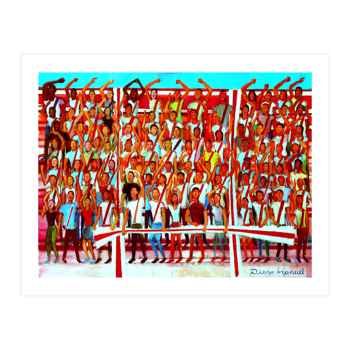 Hinchada De La Banda Roja (Print Only)