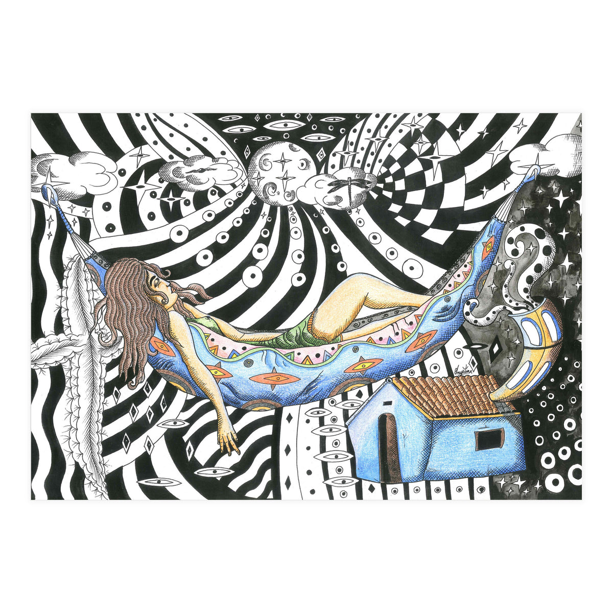 Under The Moonlight Of The Cariri (Print Only)