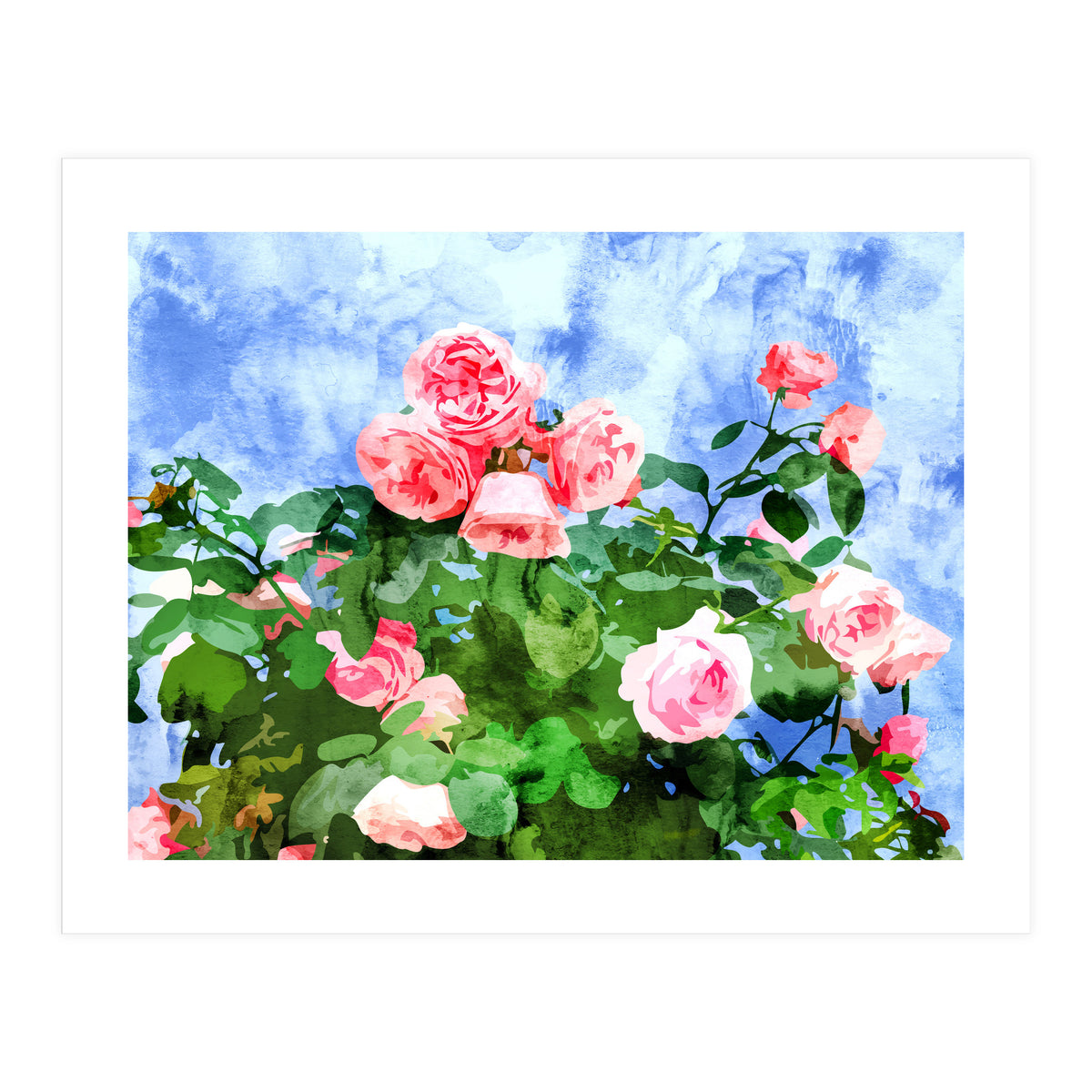 Love Planted A Rose & The Whole World Turned Sweet (Print Only)