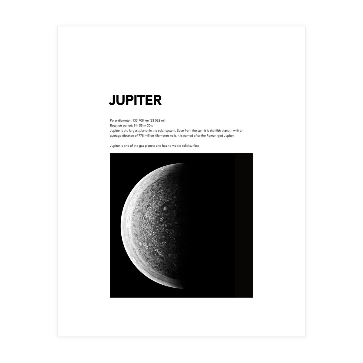 JUPITER (Print Only)