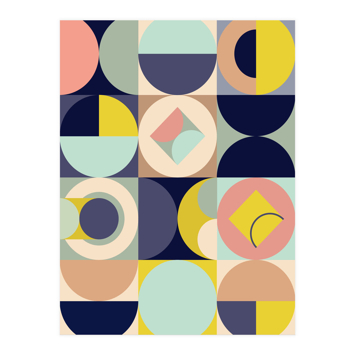 Mescolanza - Rebelion of Geometrica  (Print Only)