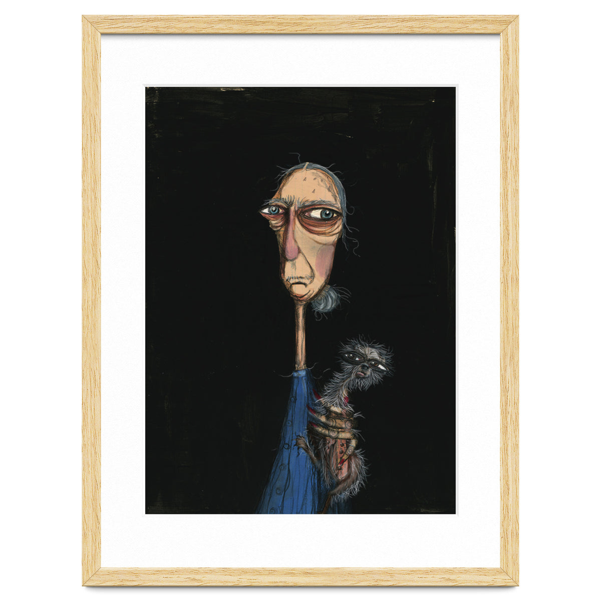 Woman Holding A Chihuahua