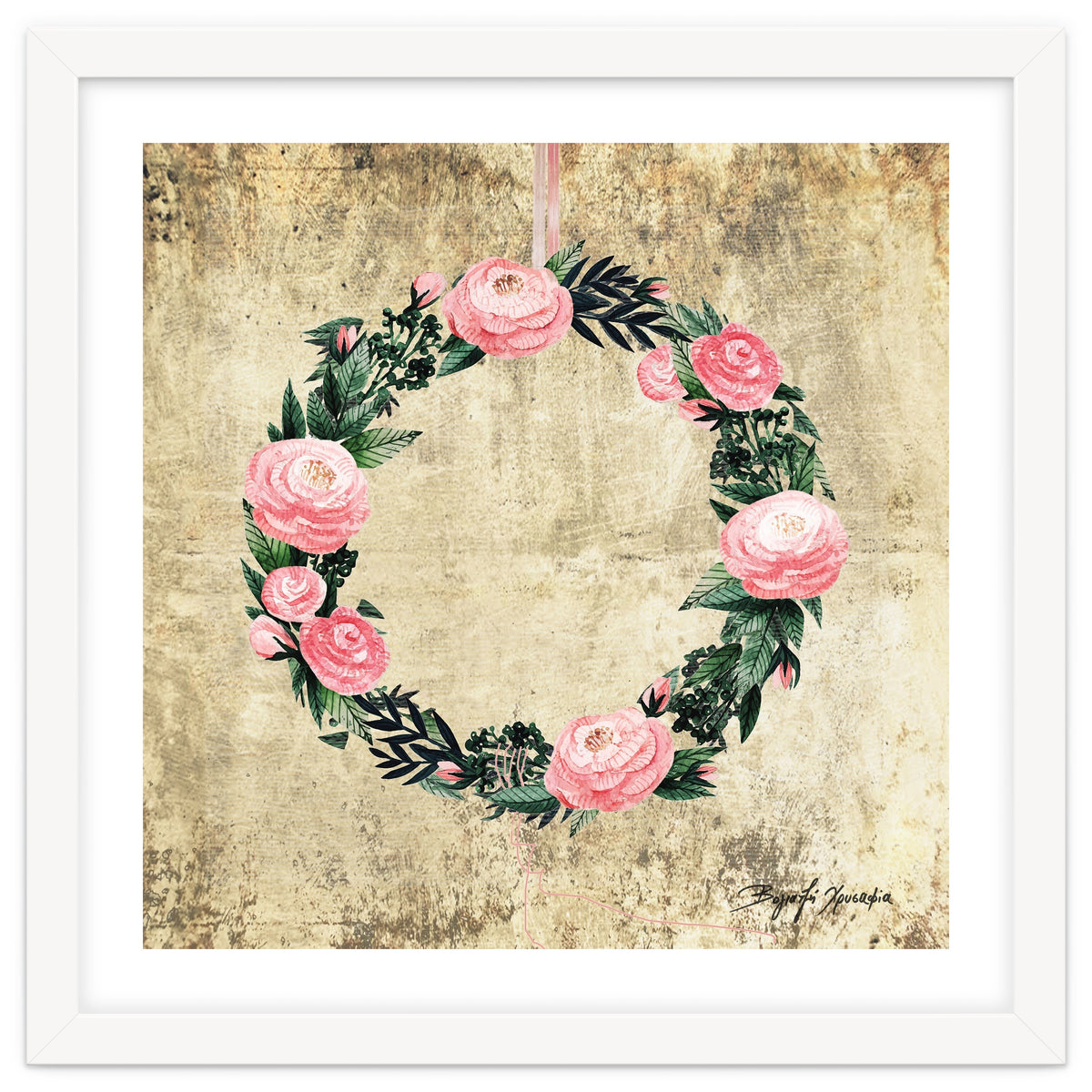 Wreath #Rose Flowers #Royal collection