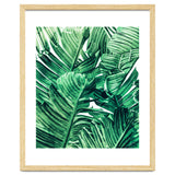 Tropical State of Mind | Watercolor Palm Banana Leaves Painting | Botanical Jungle Bohemian Plants thumbnail