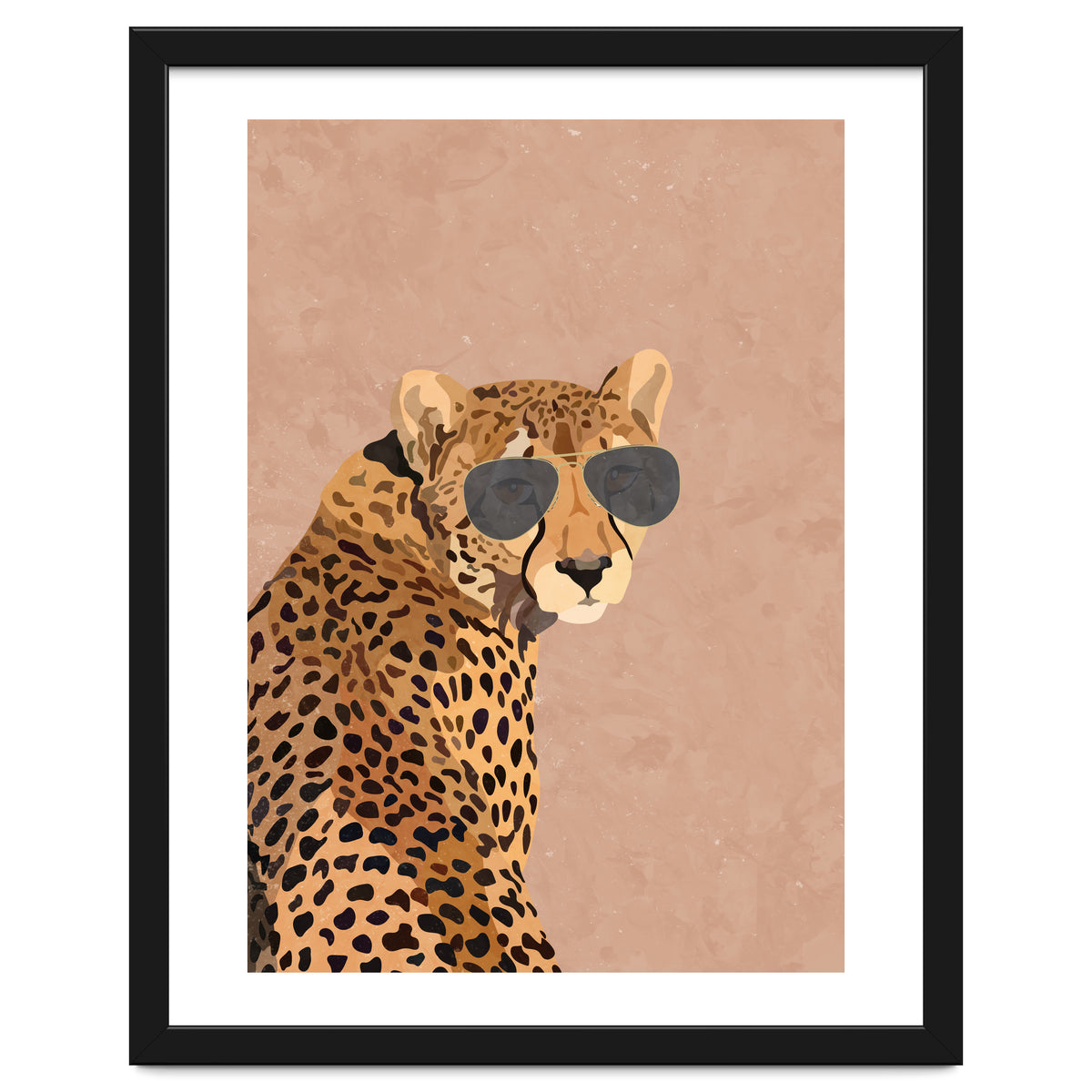 Cool Cheetah Beige and Brown