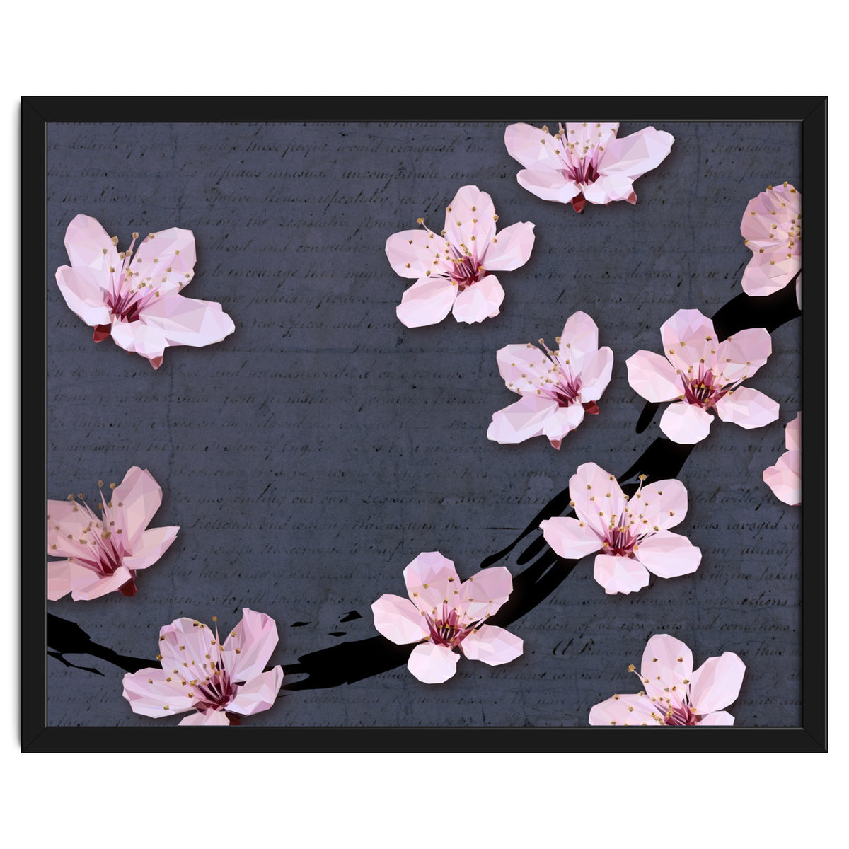 Triangulated Cherry Blossoms
