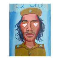 Che Guevara Y Corazones 2 B (2) (Print Only)