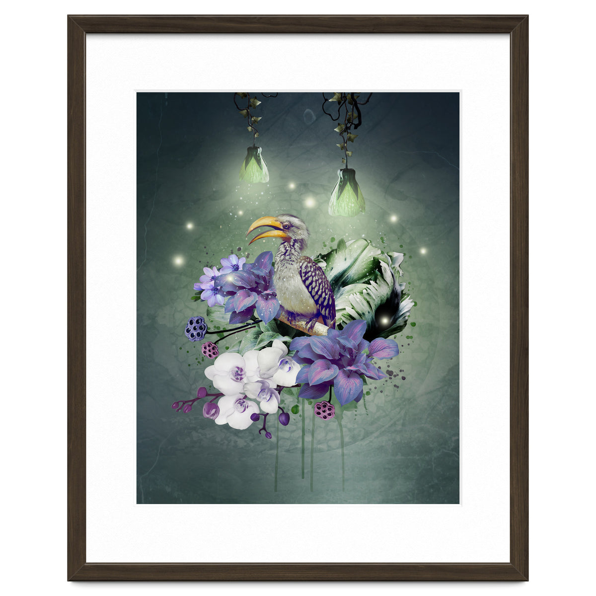 Floral Magic Hornbill