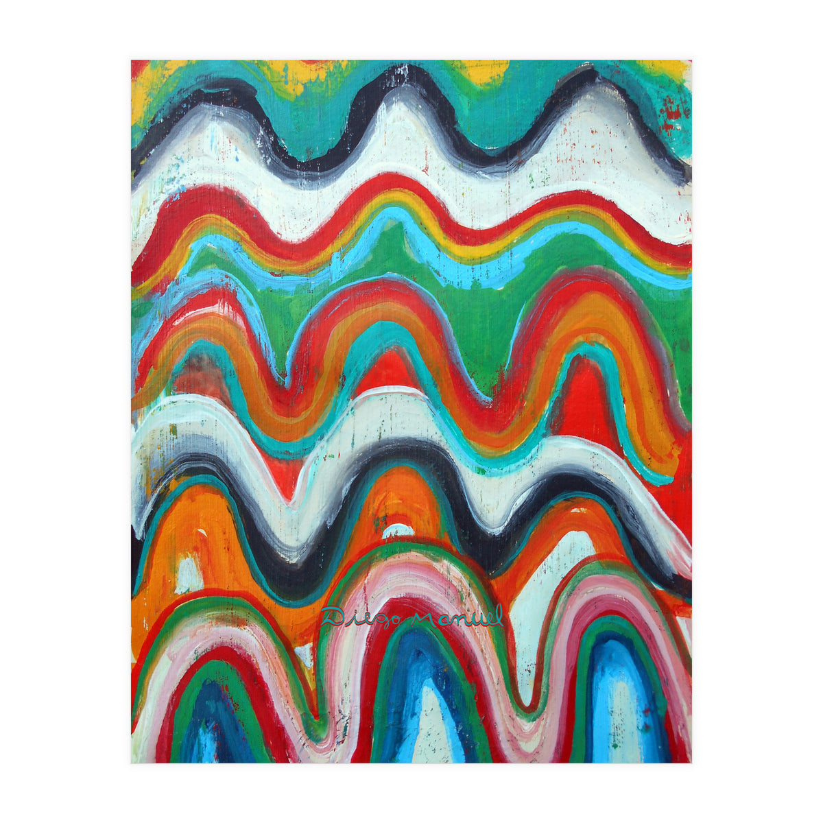 Pop Abstract A 7 (Print Only)