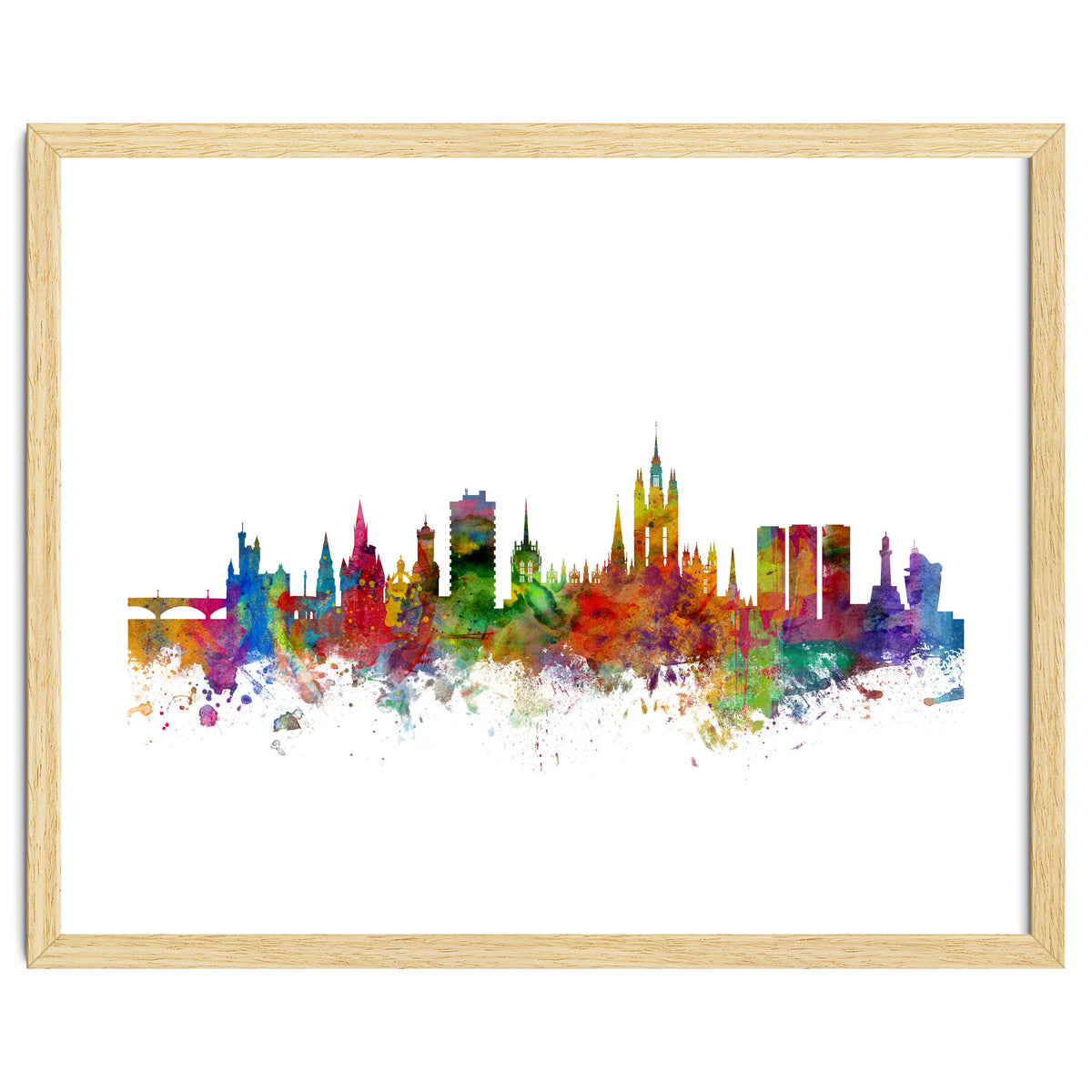 Aberdeen Scotland Skyline