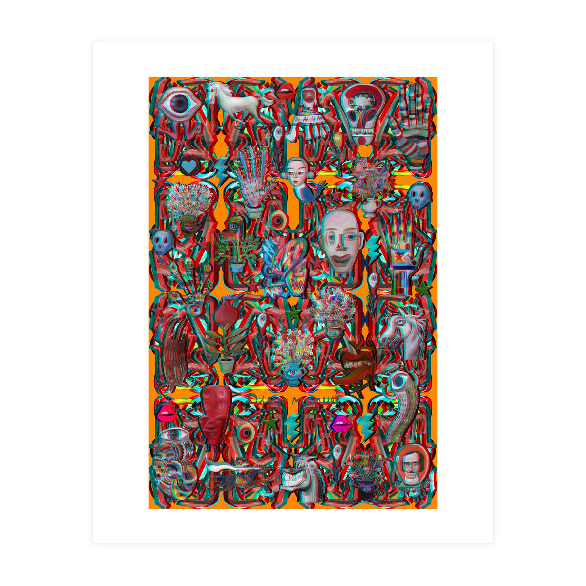 Formas 14 34 3d And Pop 2 (Print Only)