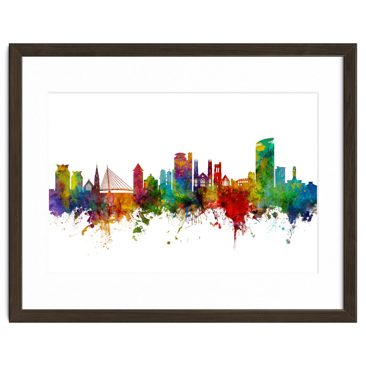 Swansea Wales Skyline