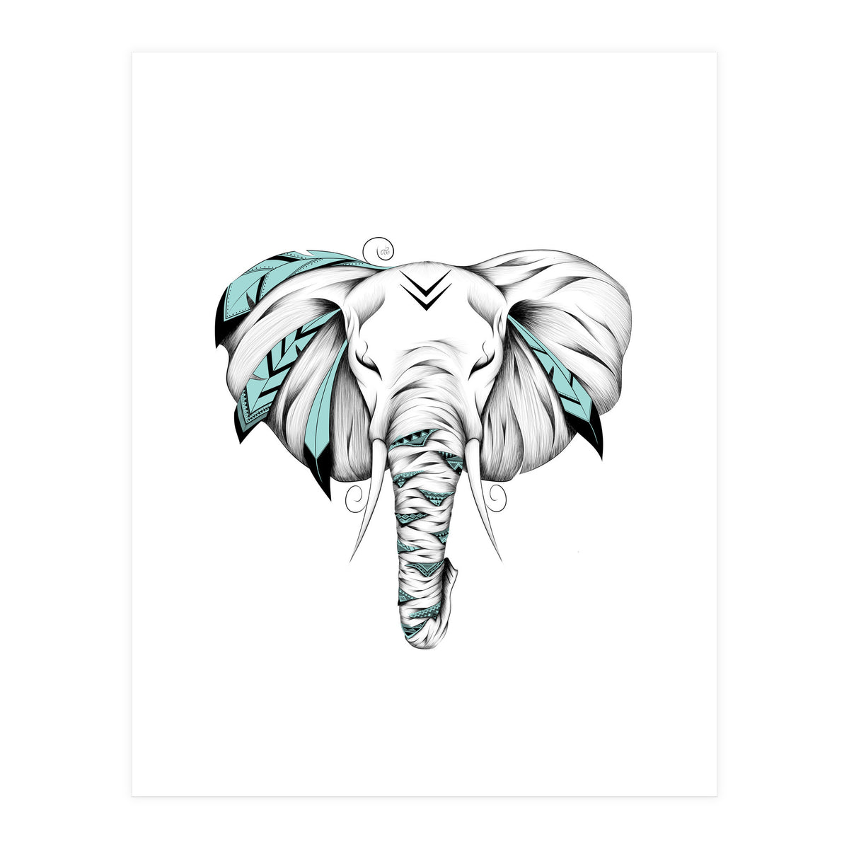 Poetic Elephant (Print Only)