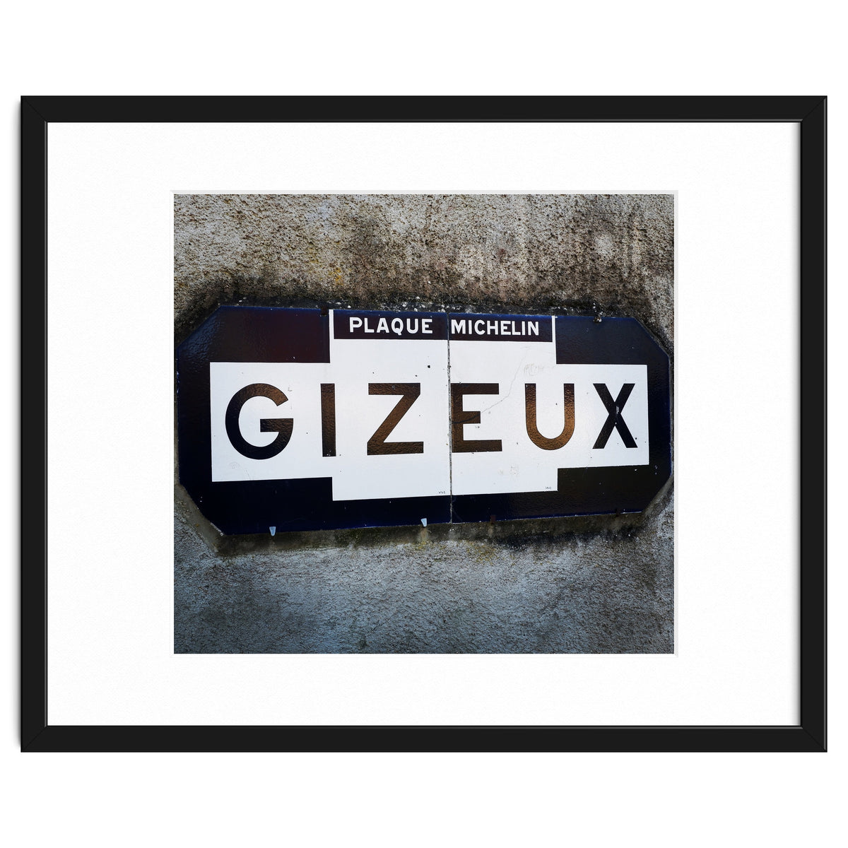 French sign: Gizeux