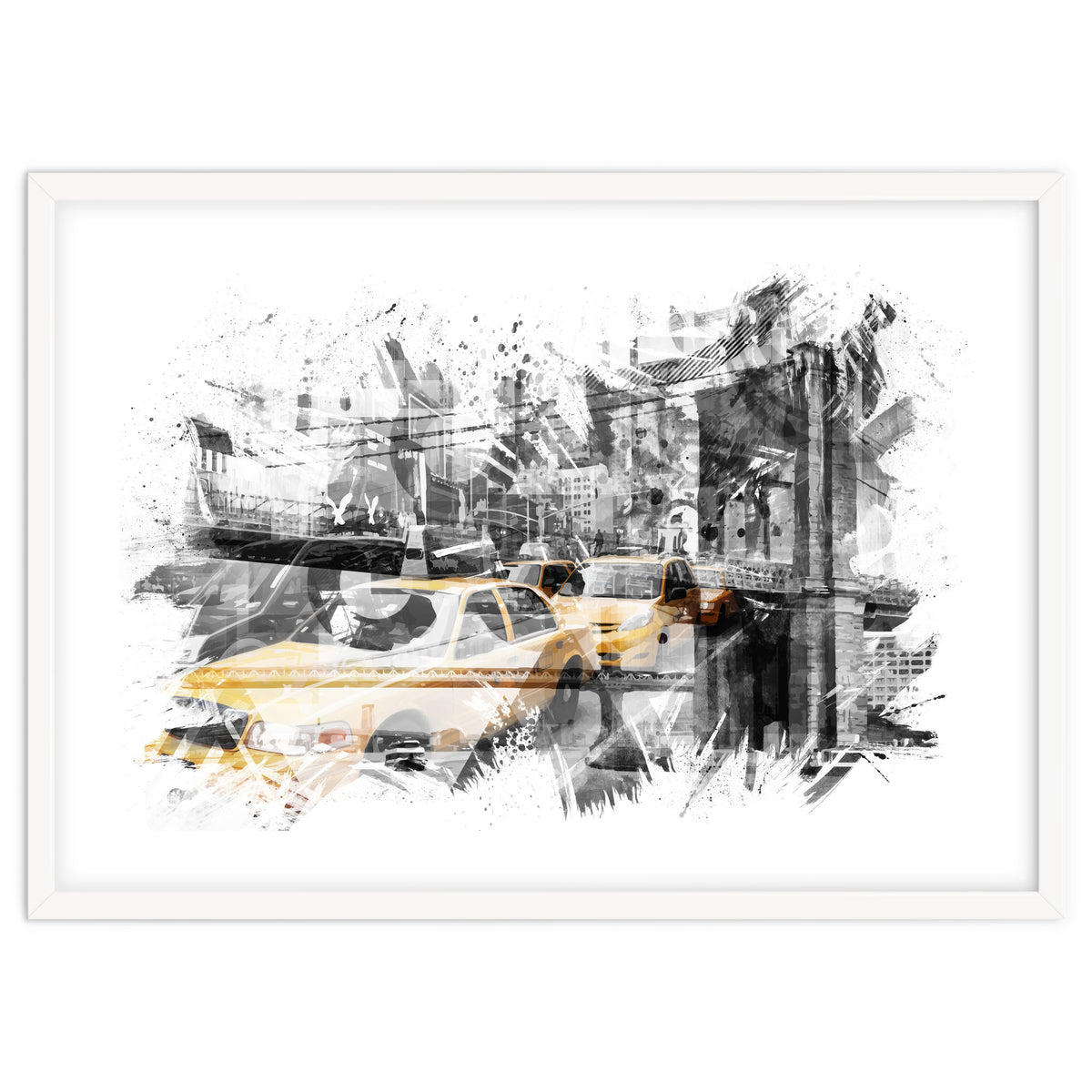 Modern Art NYC Collage