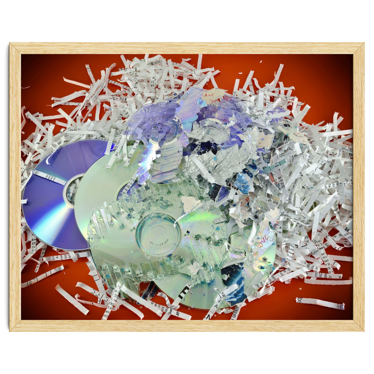 Destroyed information