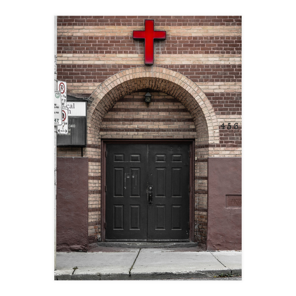 King Street East Methodist Church No 1 Color Version (Print Only)