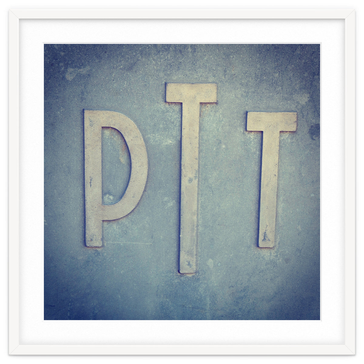 French sign: PTT