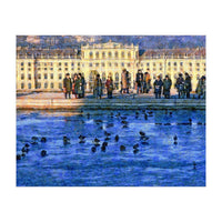 Winter's day at Schoenbrunn (Print Only)