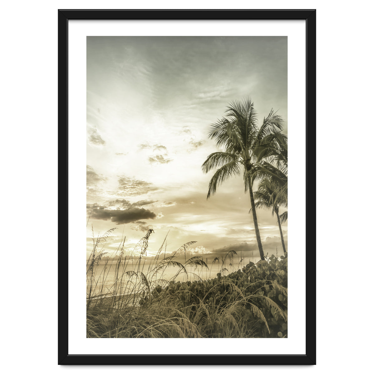 BONITA BEACH Bright Sunset | Vintage