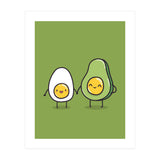 Egg Avocado best friends (Print Only) thumbnail