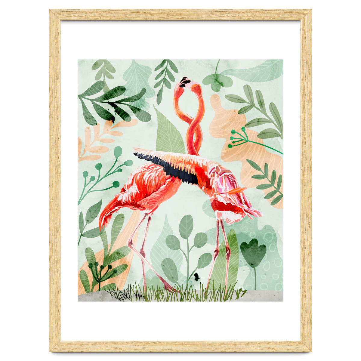 Flamingo Love