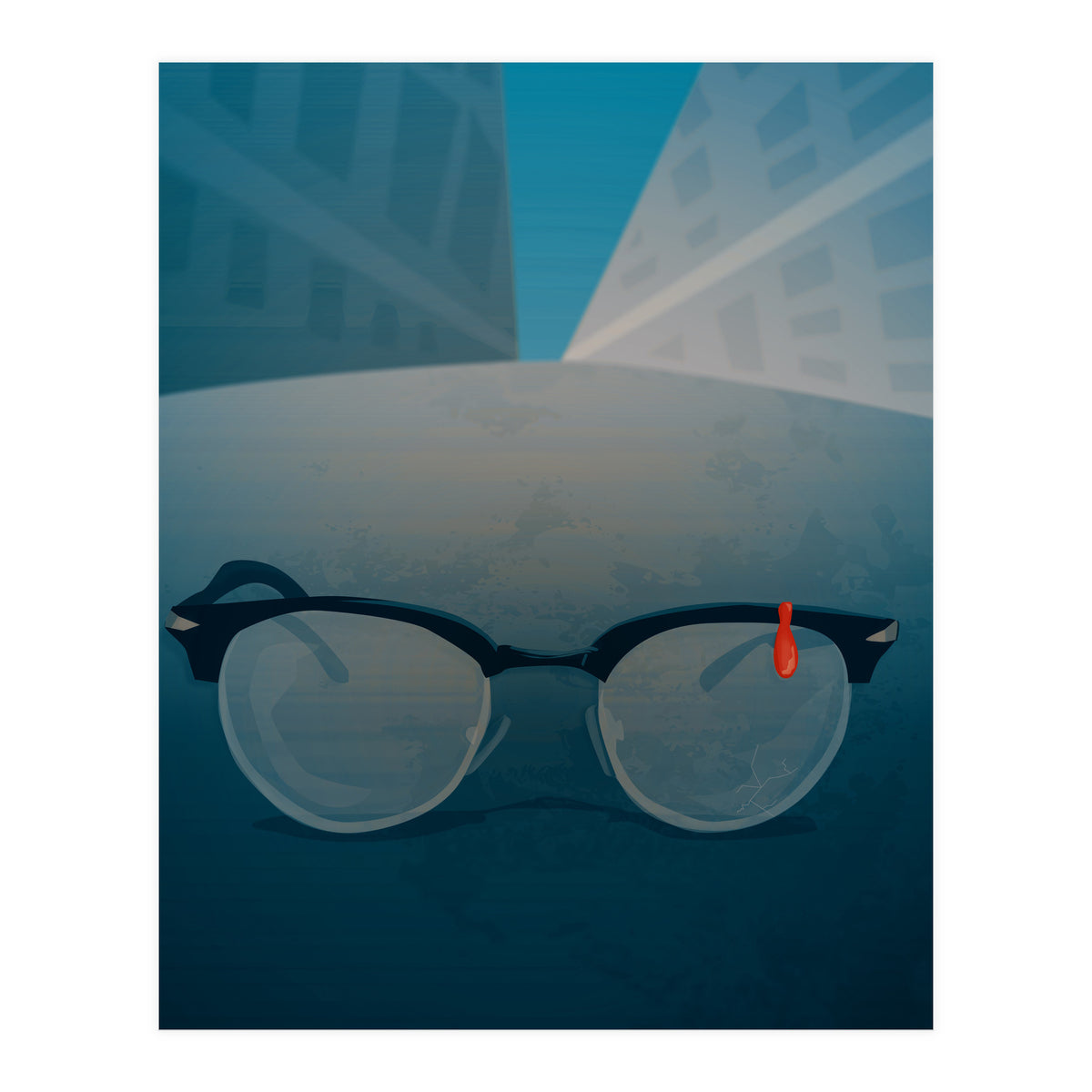 One Single Drop Of Blood (Print Only)